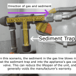 home inspector explains sediment traps