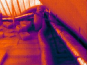 thermal imaging can be used to inspect hvac components