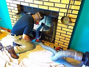 chimney sweeping is best left to professionals