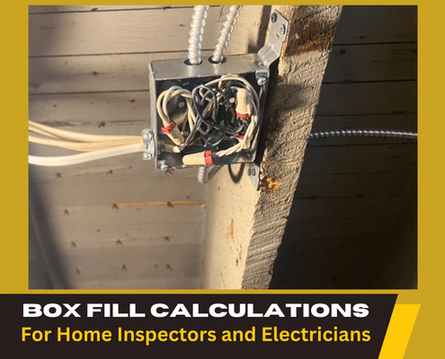 Box Fill Calculations for home inspectors and electricians