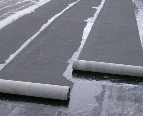 single ply roof membrane modified bitumen