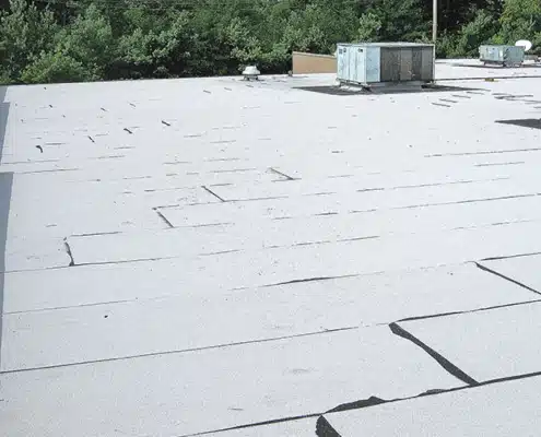 example of modified bitumen roof