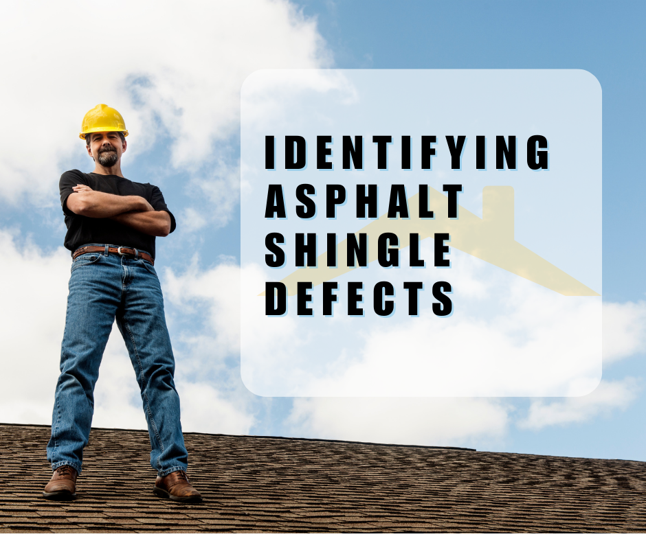 identifying asphalt shingle defefcts